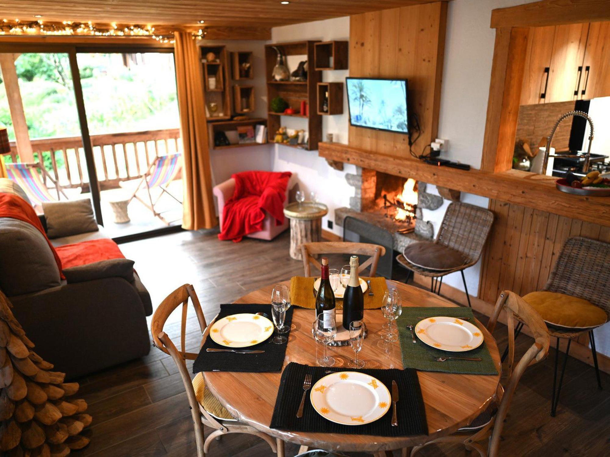 Appartement 2 Chambres Proche Pistes Avec Balcon Et Parking - Fr-1-459-181 拉克吕萨 外观 照片